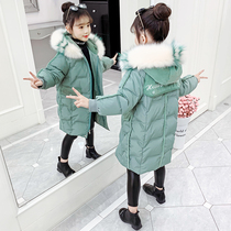 Girls cotton-padded clothing 2020 new Korean version of foreign-style thick childrens cotton-padded jacket