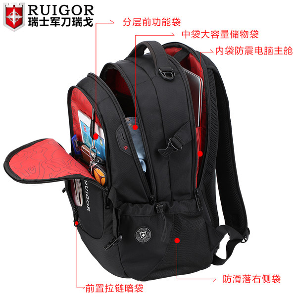 瑞士军刀 瑞戈 15.6英寸 双肩背包 优惠券折后￥89包邮（￥139-50）京东￥169