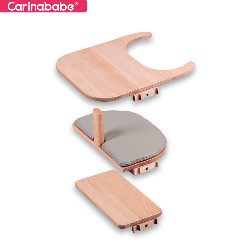 Carinababe Growth Dining Chair Accessories Solid Wood Beech Wood No Paint Vegetable Oil Nordic Style Minimalist