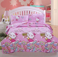 Linh hoạt ba mảnh bìa giường bông bông bông quilting mùa hè tấm dày được custom-made giường trong một mảnh 1.5m1.8 - Trải giường ra trải nệm