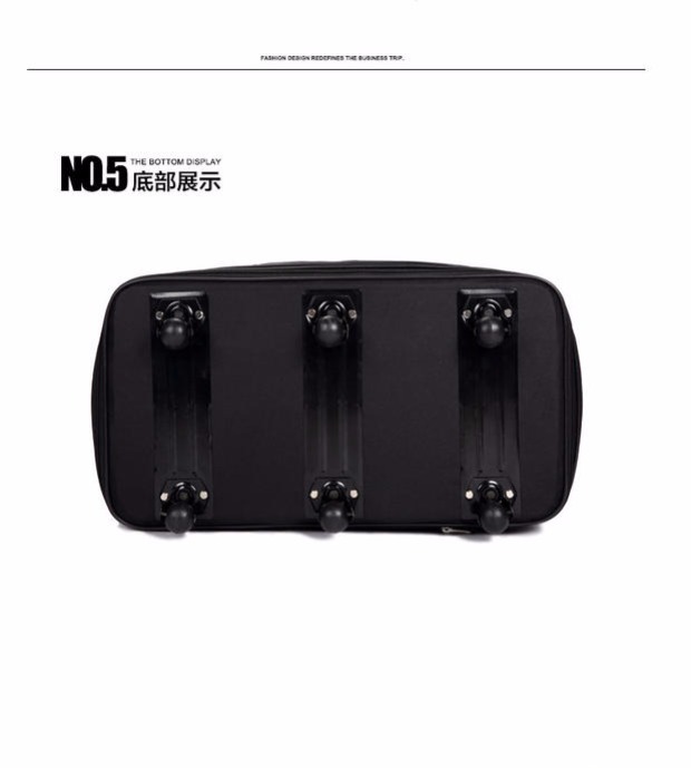 Công suất lớn phổ wheel ở nước ngoài nghiên cứu túi 158 air carrier gói Oxford vải quá khổ vali nam giới và phụ nữ vali lock and lock