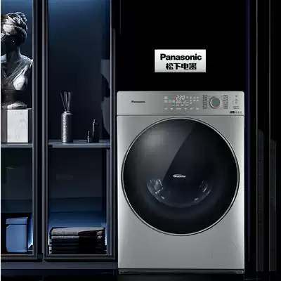 Panasonic automatic drum washing machine household ultra-thin 10KG washing and drying All XQG100-SD139