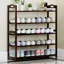 Shoe rack Multi-layer simple household door dust-proof shoes shoe cabinet Nanzhu Dormitory space-saving economical small shoe rack