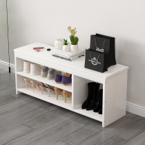 Nordic multifunctional home shoe changing stool entering the entrance entrance entrance door storage stool shoes storage can seat the bed tail stool economy