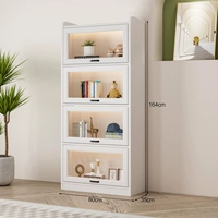 Прозрачный стеклянный светильник, 80×35×164см