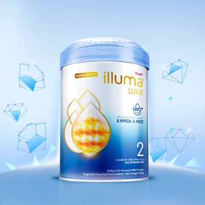 启赋未来6HMO2段婴幼儿奶粉850*6