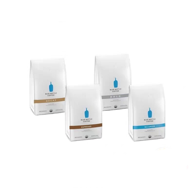 【自营】BlueBottle蓝瓶子咖啡豆340g*3美国进口美式咖啡【临期】