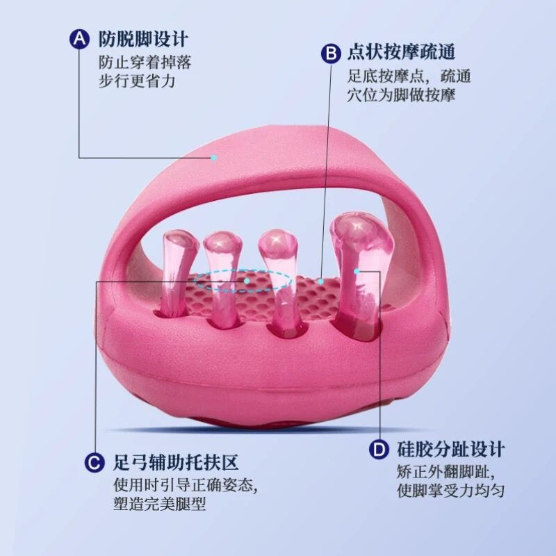 Toe Corrector and Separator Device for O-Shaped Legs, Straightening Legs, Correcting Thumb Valgus, and Leg Massage
