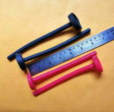 Latex nose tube, latex head cover accessories, latex mask DIY in stock