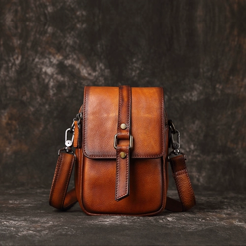 Небольшая сумка, универсальная кожаная сумка через плечо, из натуральной кожи, коллекция 2023