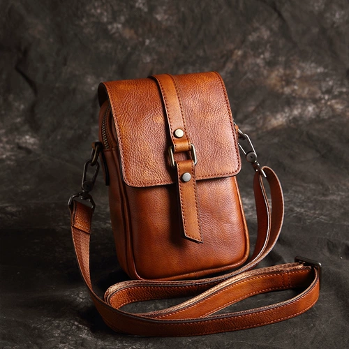 Небольшая сумка, универсальная кожаная сумка через плечо, из натуральной кожи, коллекция 2023