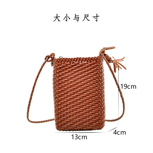 Пляжная кожаная летняя сумка через плечо, небольшая сумка, из натуральной кожи