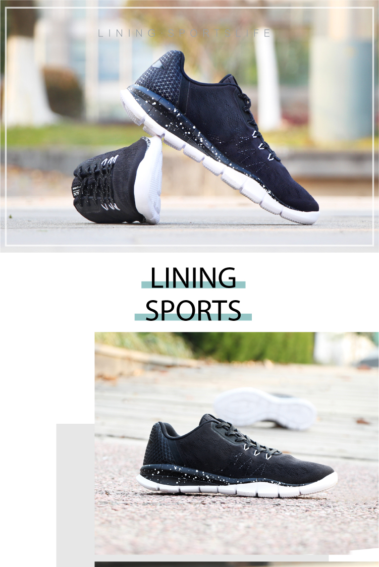 Giày chạy bộ Li Ning Giày nam 2019 mùa đông mới sáng thông minh chạy giày thể thao thông thường cho nam ARKM021 giày thể thao nữ