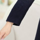 Fortune Flower Mom Winter Wool Coat for Middle-Aged and Elderly Women, Autumn Woolen Jacket for Women Aged 50-60