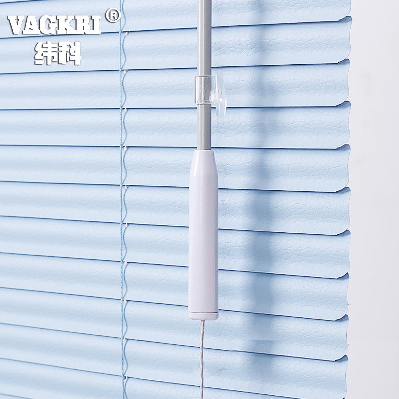 Weike S-shaped embossed Louver Curtain roller curtain office living room balcony Bathroom Kitchen PVC blinds