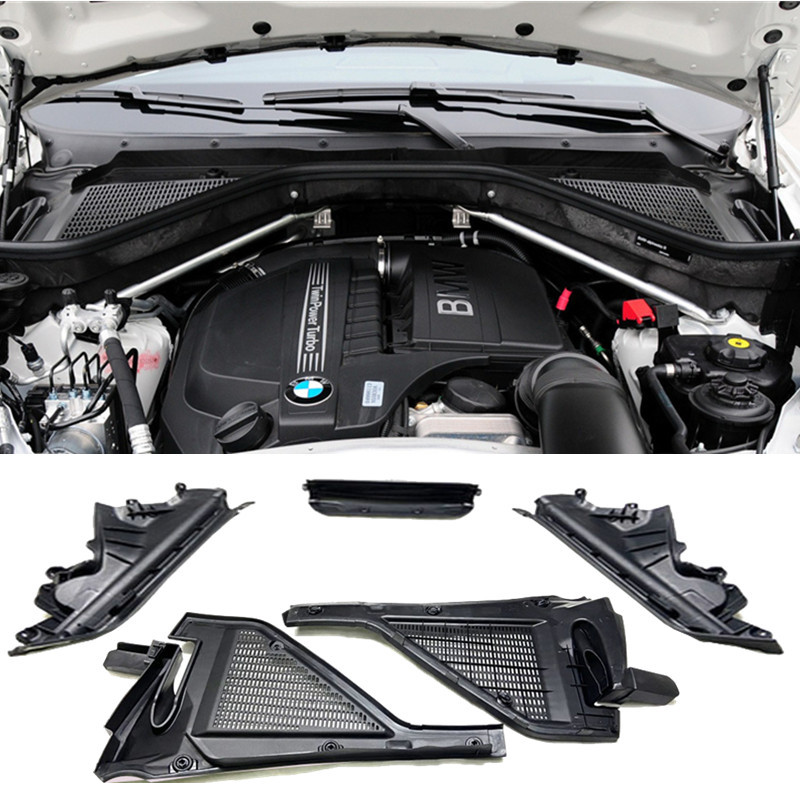 Suitable for Bmw X5X6 Water Guide Plate E70 Engine Partition Cabin Firewall Strip Insulation Board Water Collection Baffle Suitable for Bmw X5X6 Water Guide Plate E70 Engine Partition Cabin Firewall Strip Insulation Board Water Collection Baffle