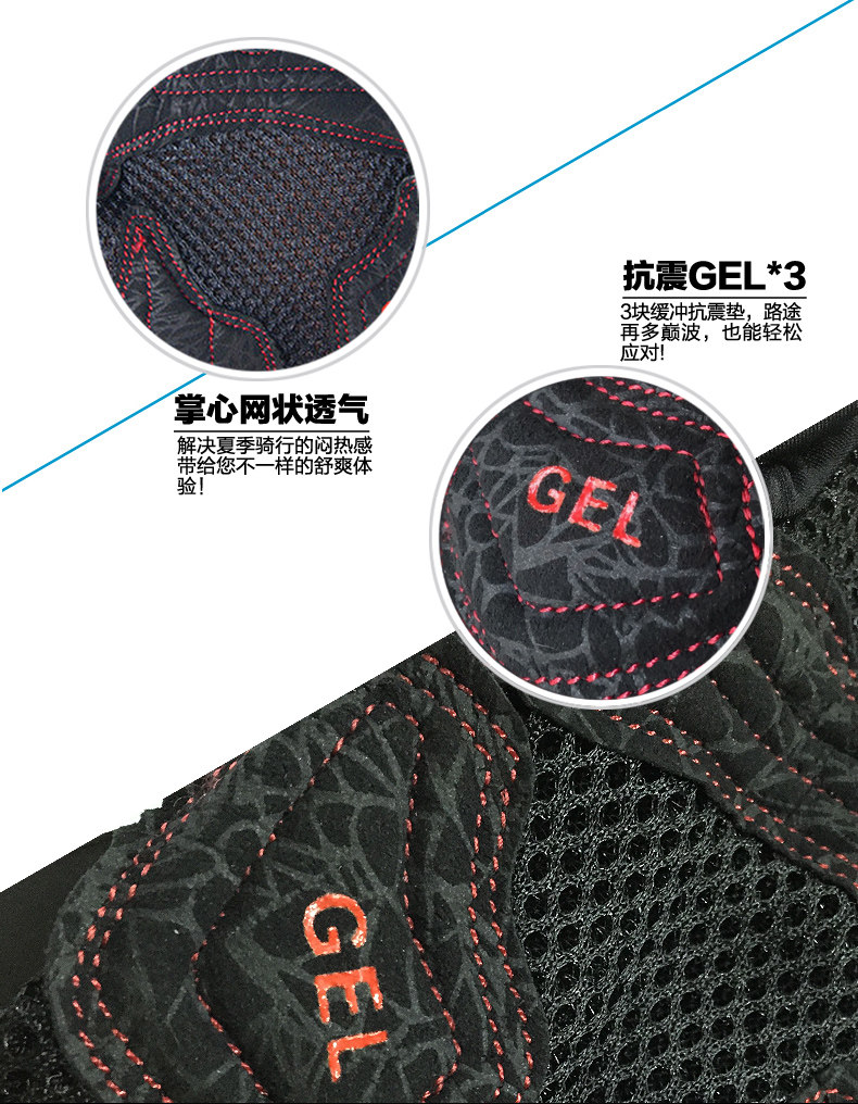 Gants de cyclisme mixte CRONX JEANS - Ref 2243534 Image 22