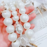 Цепь из жемчуга, аксессуары, сумка через плечо, сумка подмышку, сумка на одно плечо, аксессуар для сумки, упаковка, украшение для ногтей