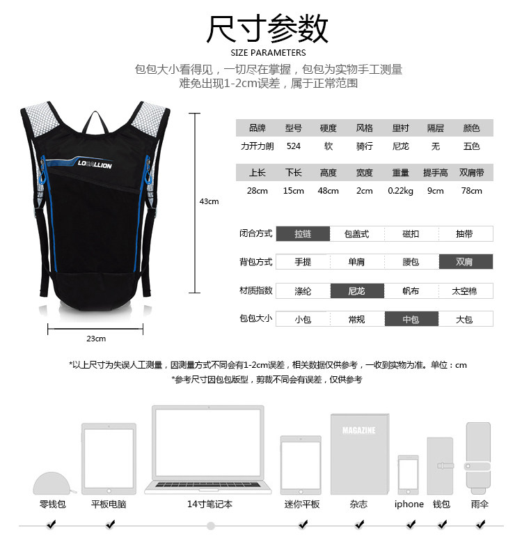 Sacoche pour vélo LOCAL LION - Ref 2221021 Image 14