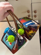 Carbonated street handmade customized literary retro style gold bag Fairy Chestnut