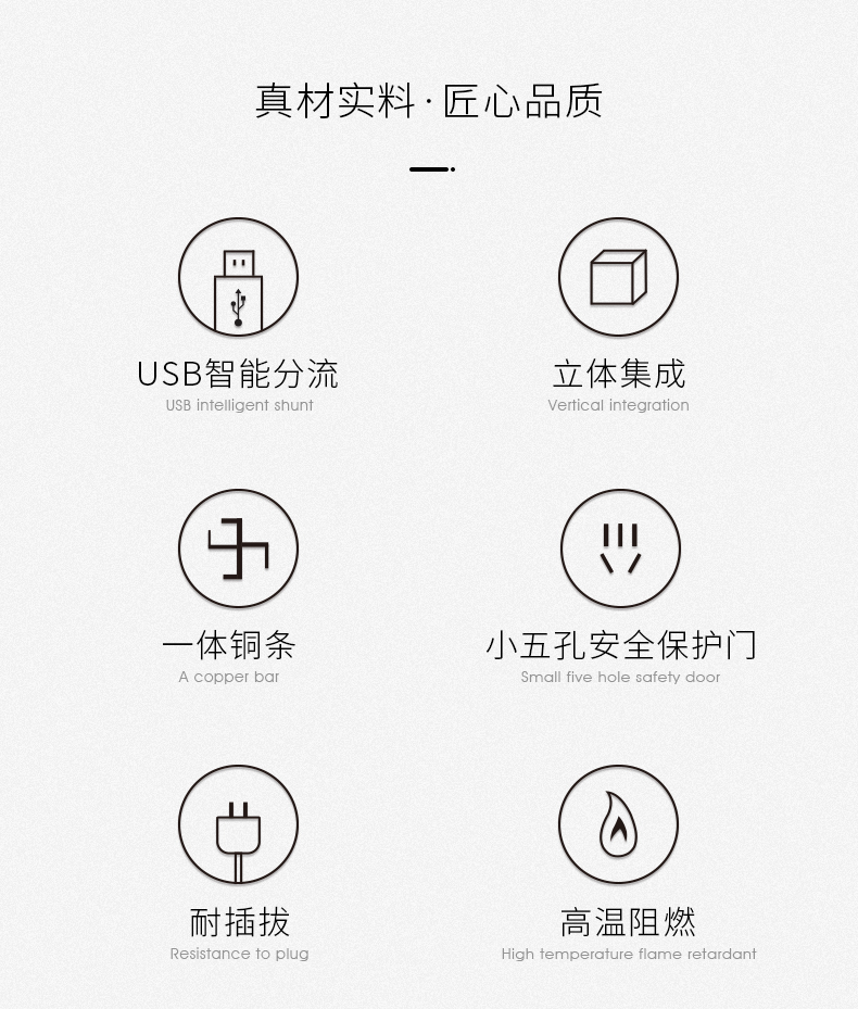 清风 魔方无线排插 图2