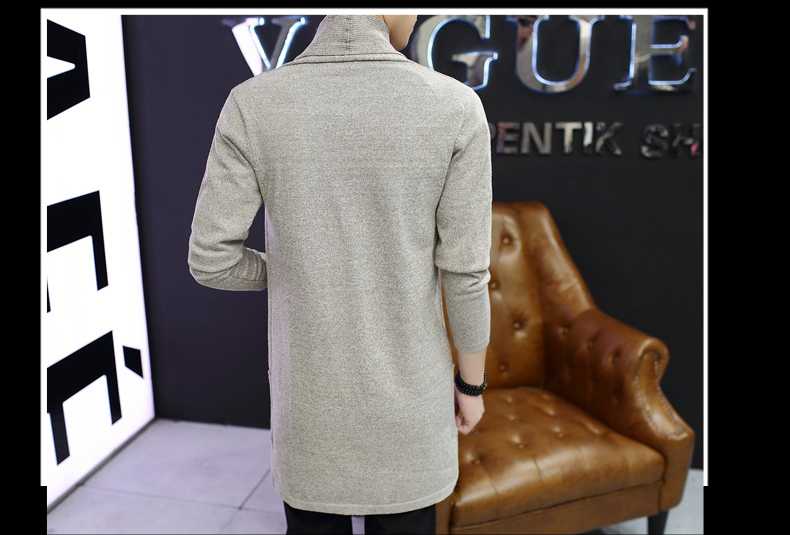 Mùa thu và mùa đông áo khoác mới cho nam áo gió dài cộng với áo choàng nhung dày nam đẹp trai phiên bản Hàn Quốc của chiếc áo tự canh áo gió 1 lớp cho nam