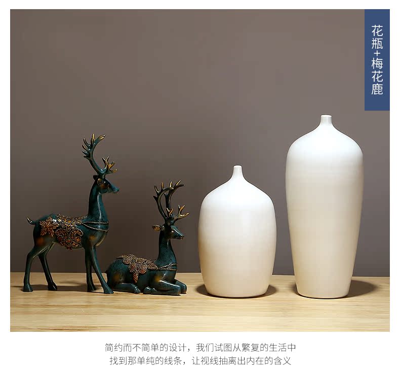 New Chinese style ceramic vase furnishing articles table of I sitting room porch dried flower arranging flowers jingdezhen household adornment furnishing articles