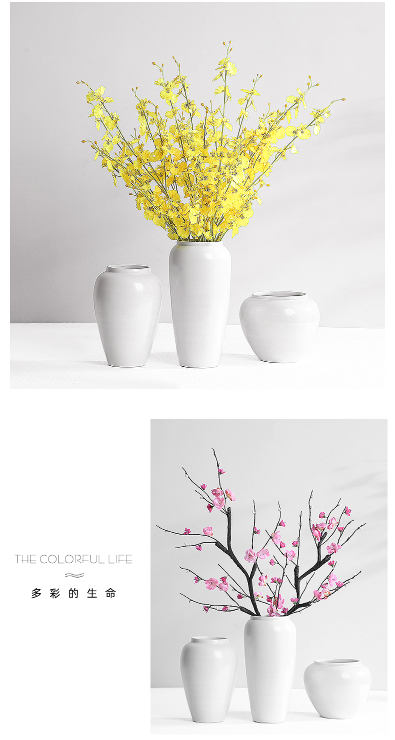 Nordic ceramic vases, I and contracted Europe type living room TV cabinet table dry flower arranging flowers furnishing articles home decoration