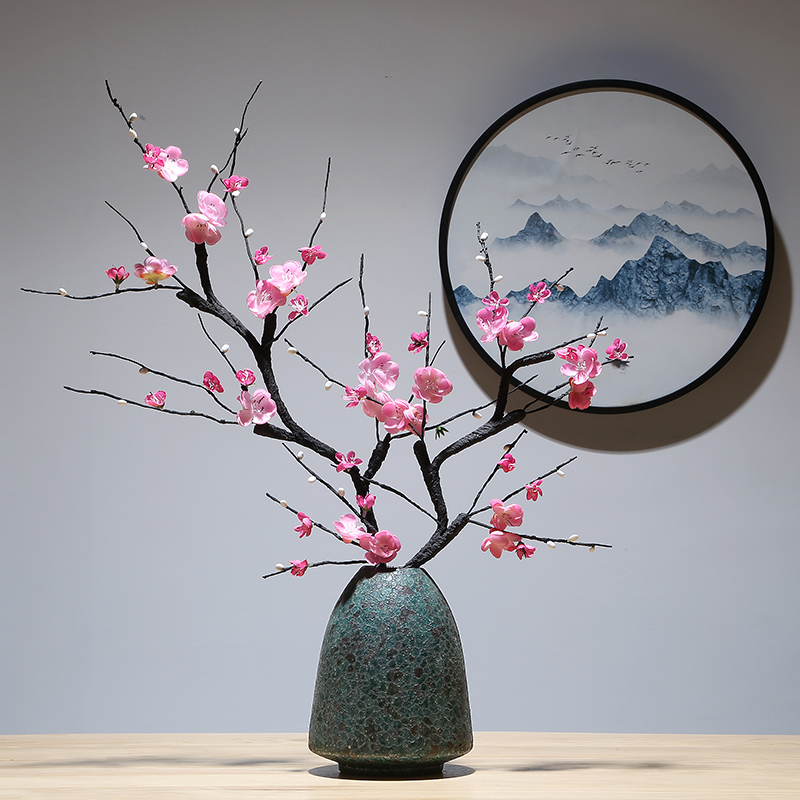 The New Chinese zen furnishing articles pottery vase combination of jingdezhen ceramic vases, mesa flower arranging flower implement sitting room adornment