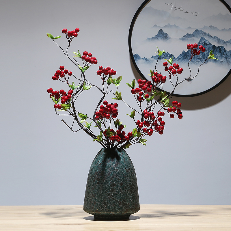 The New Chinese zen furnishing articles pottery vase combination of jingdezhen ceramic vases, mesa flower arranging flower implement sitting room adornment