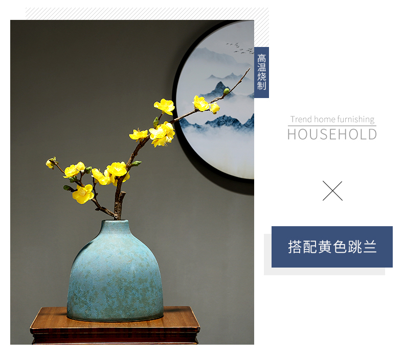 The new Chinese vase dried flowers, flower arranging hotel decoration ware jingdezhen ceramics decoration furnishing articles to The living room