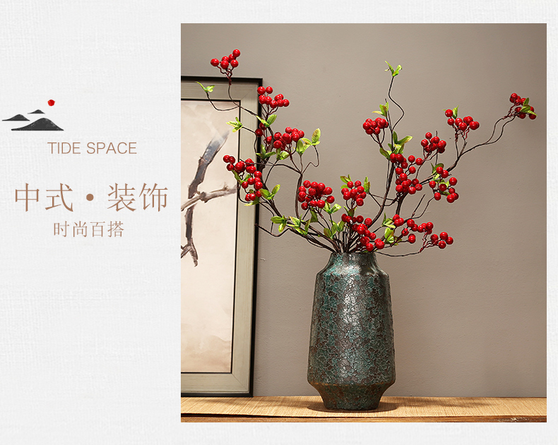 Jingdezhen ceramic vase modern creative flower arranging flower adornment home sitting room porch zen to restore ancient ways furnishing articles