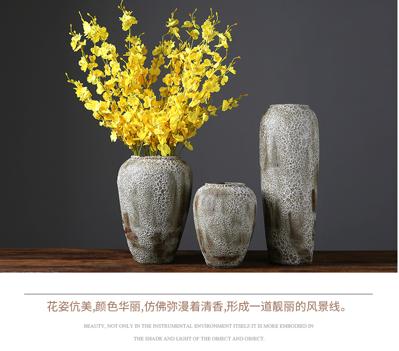 Rich ancient frame of jingdezhen ceramic vases, I and contracted household the sitting room porch place, a new Chinese style adornment ornament