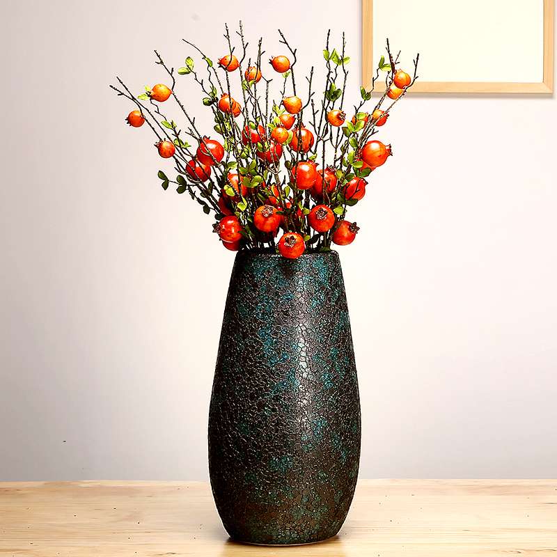 Jingdezhen ceramics vase manual creative home sitting room of I and contracted style furnishing articles flower decorations