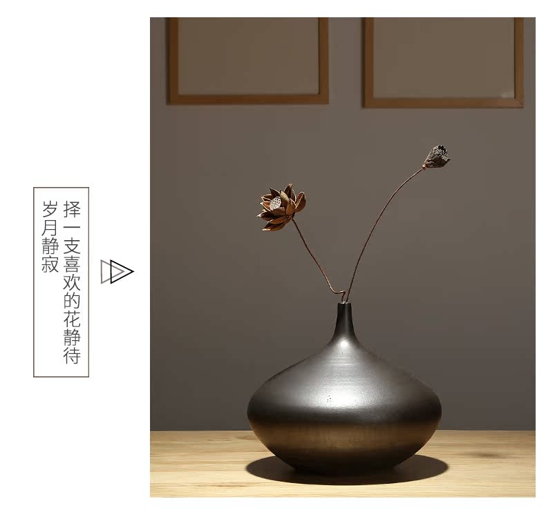 The new Chinese vase dried flowers, flower arranging hotel decoration ware jingdezhen ceramics decoration furnishing articles to The living room