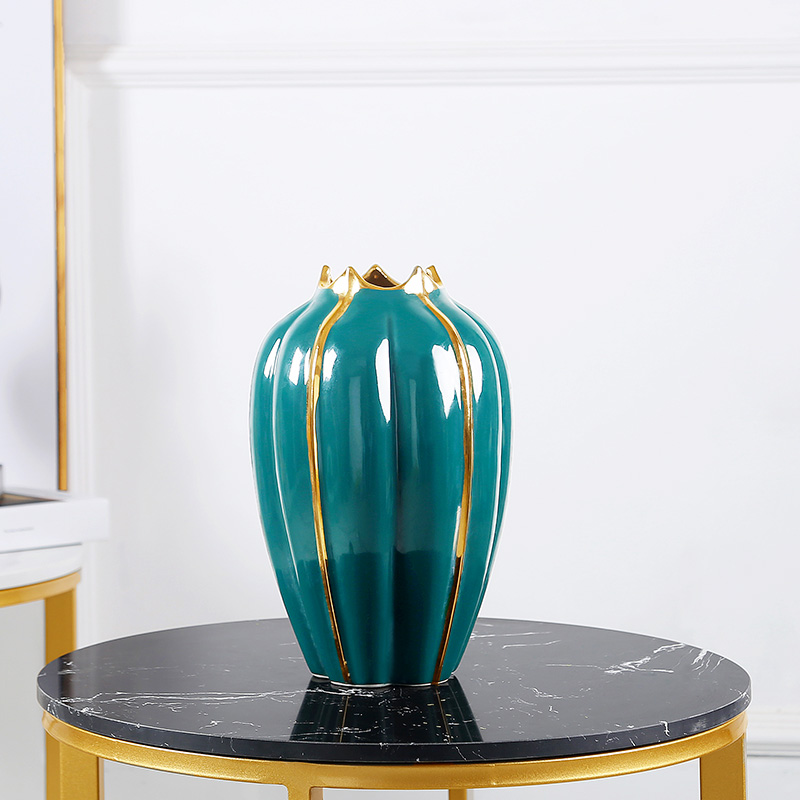 Jingdezhen I and contracted ceramic vases, TV ark, flower arranging furnishing articles table dry flower flowers sitting room, home decoration