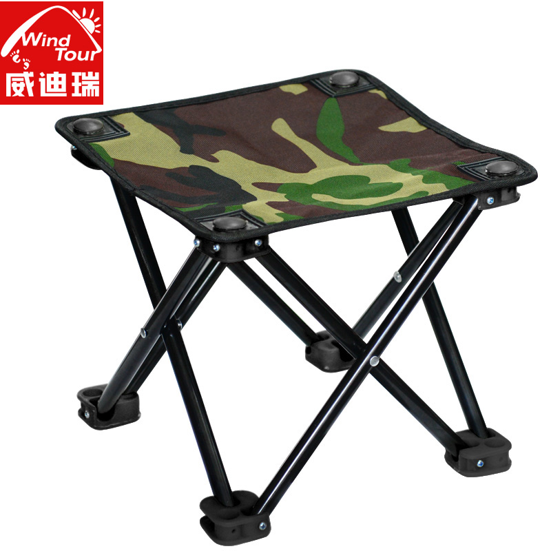 Outdoor Folding Chair Fishing Stool Small Matza Folding Portable High-speed Rail Subway Queuing Thearist Fine Art Raw Folding Chair
