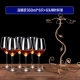 Châu Âu không chì thủy tinh rượu vang đỏ thủy tinh 6 gói decanter cốc giữ rượu vang thủy tinh thân bộ rượu vang thiết lập SD - Rượu vang