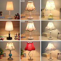  Modern simple creative fashion European-style bedroom bedside dimming Wedding celebration warm study special small table lamp gift