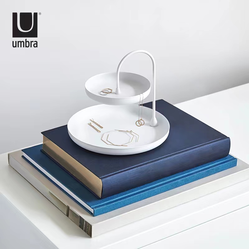 3 colors ㊣Canadian umbra brass metal desktop jewelry rack jewelry rack jewelry storage cosmetics