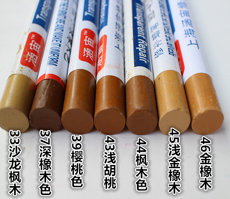 Repair Crayon Furniture Wooden Floor Scratch Repair Furniture Cracks Repair Broken Cracks Touch-up Paint Fill Nailholes