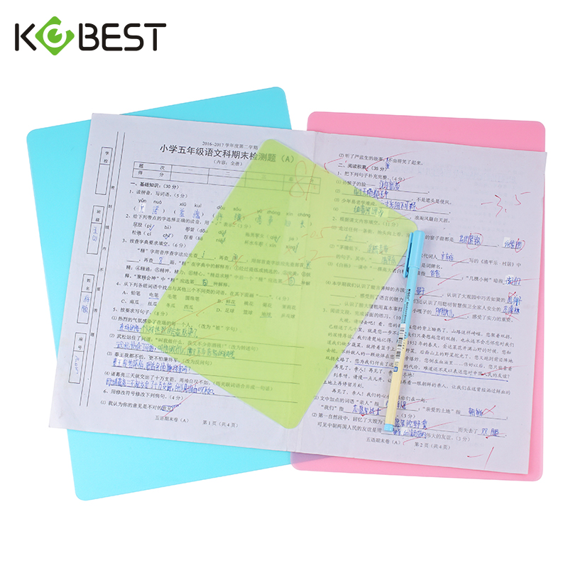 Kangbai A4 desktop writing pad A5 carbon transparent soft pad primary school students with B5 test practice word pad anti-skid power college entrance examination with