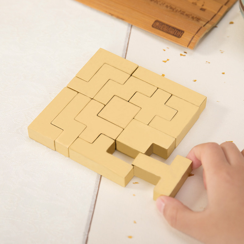 Pure Bronze Rubanlock Series Toys Classical Puzzle Toy Injury with thirteen Puzzle Jigsaw Puzzle children Old and less All