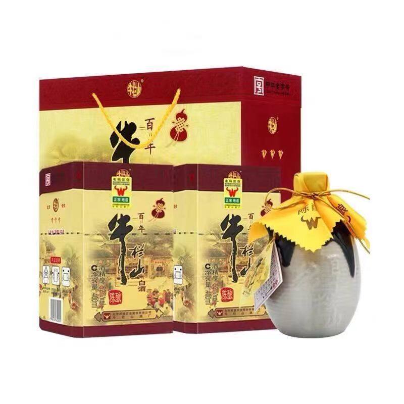牛栏山二锅头百年陈酿36度52度（三牛）400ml*6浓香型白酒整箱装评价