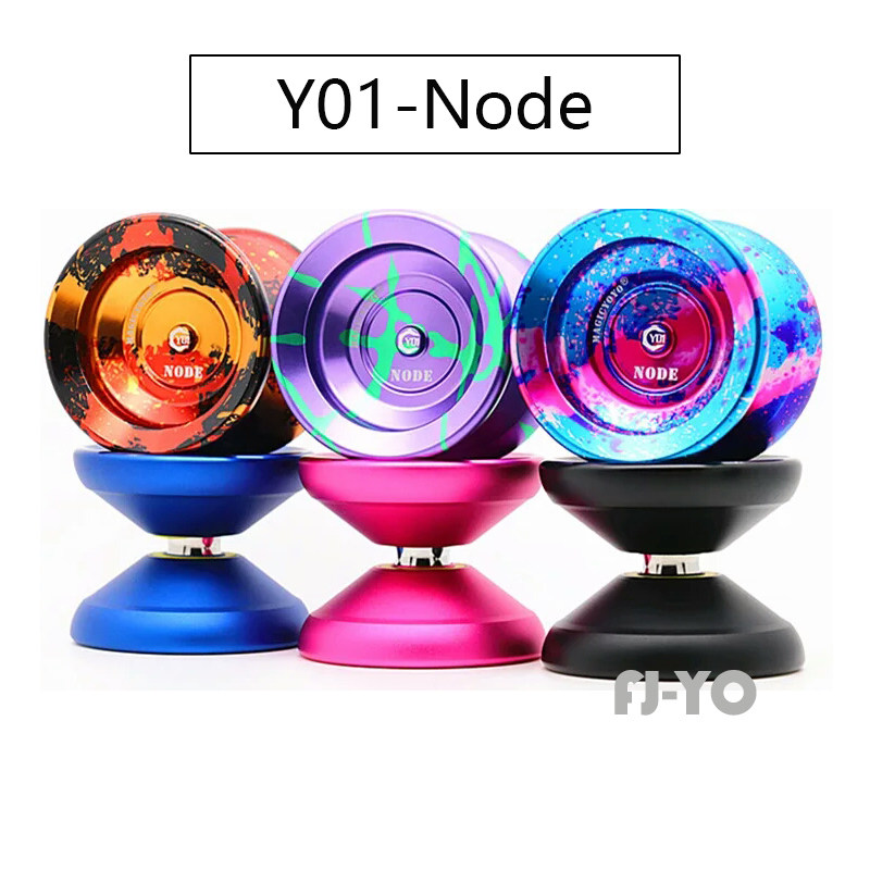 Shake the same yo-yo node y01 send 12 gifts Professional competitive yo-yo Metal yo-yo