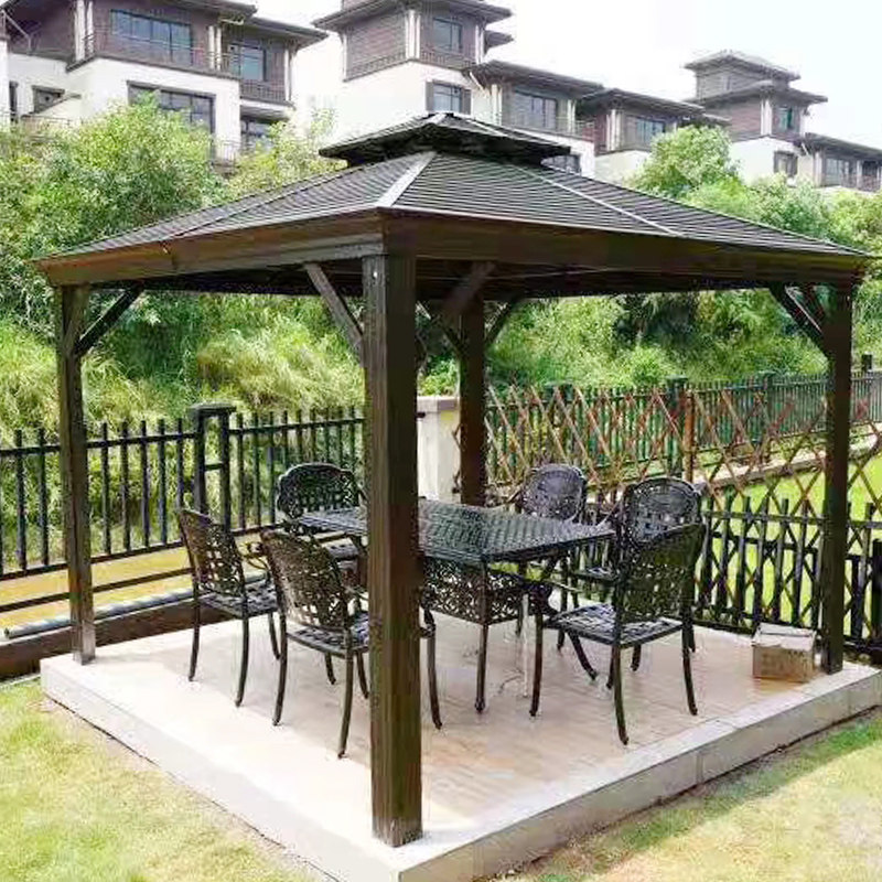 Large Outdoor Sunny Shed Cool Pavilion Leisure Farm Cool Kiosk Leisure Sunshack Patio Sun Shack Insulation Sunscreen Top Curtain