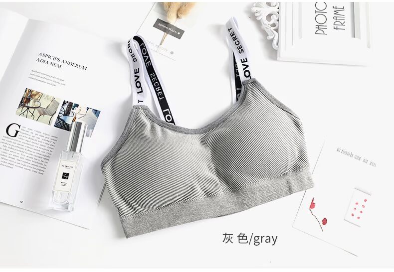 Người đẹp lưng quấn ngực ống ngắn gợi cảm tụ tập với miếng đệm ngực chạm đáy quần lót nữ nhẹ mà không cần vòng thép cô gái áo lót cho con bú