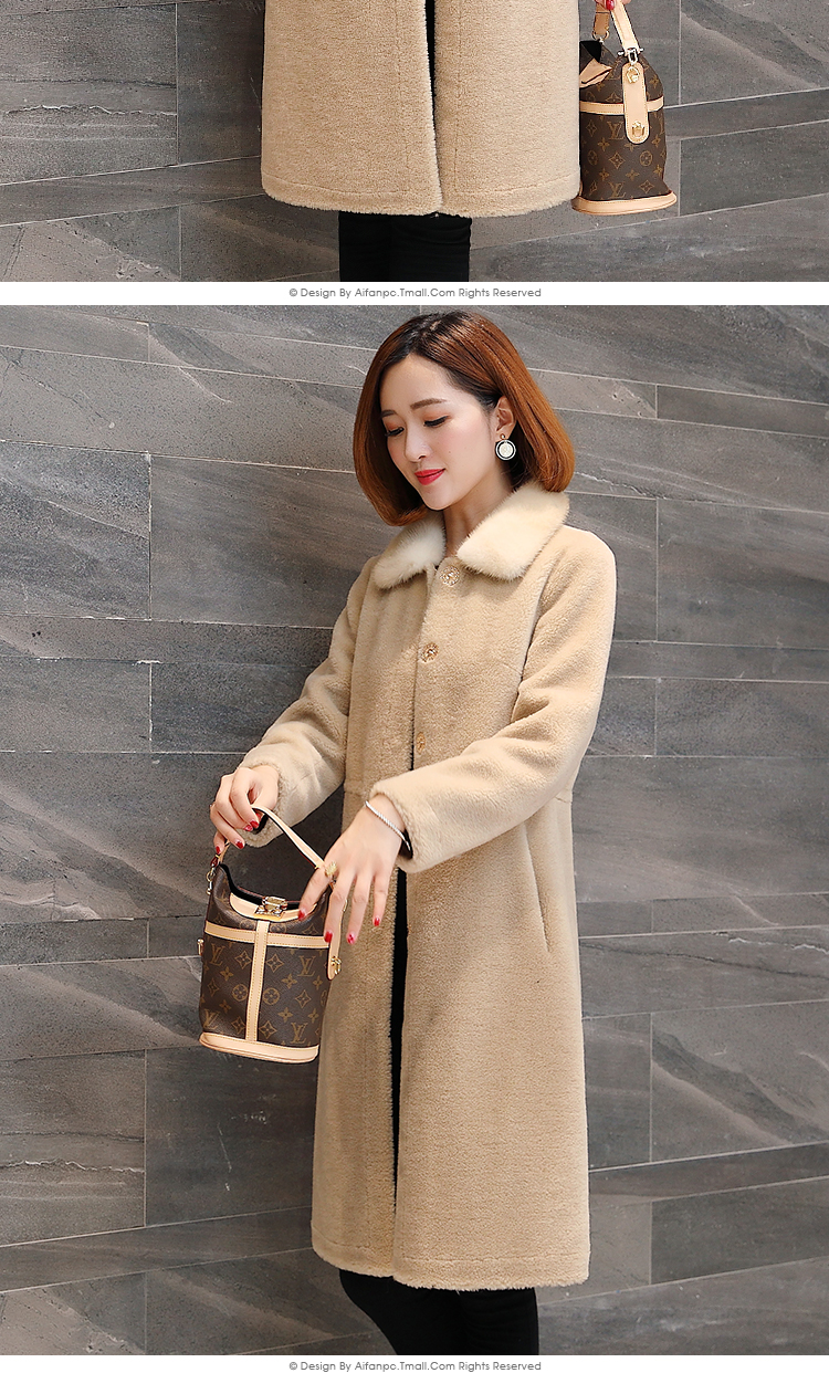 Manteau de fourrure femme EOFN   - Ref 3174976 Image 15