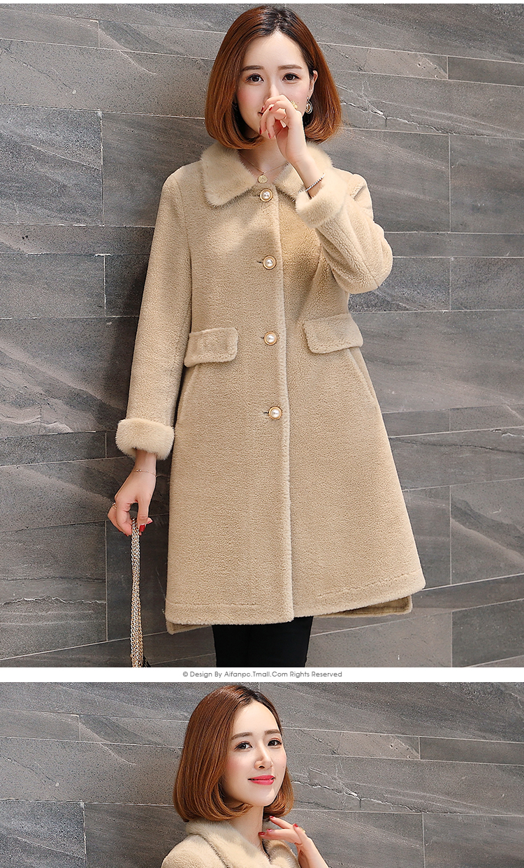 Manteau de fourrure femme EOFN   - Ref 3174194 Image 16