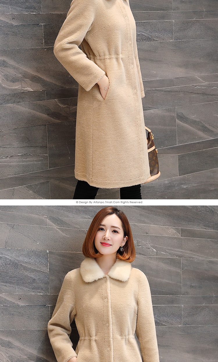 Manteau de fourrure femme EOFN   - Ref 3174976 Image 17